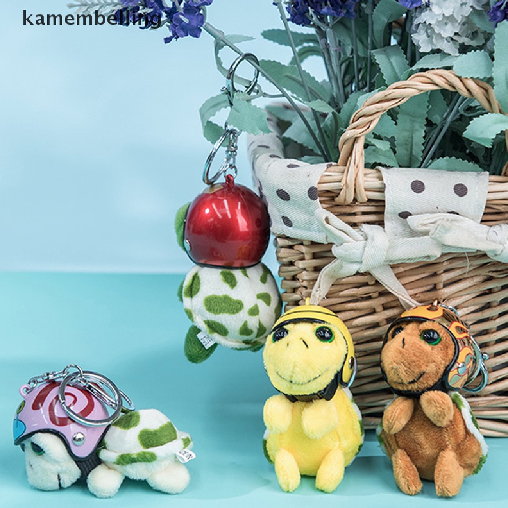 Kamembelling Móc Khóa Điện Thoại Hình Rùa Biển Nhồi Bông Đáng Yêu