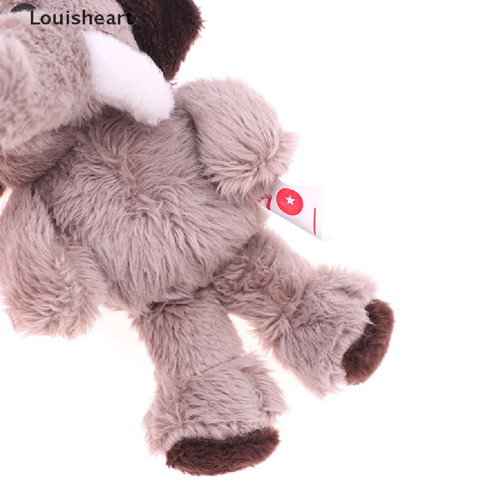 Louisheart Móc Khóa Hình Chú Voi Nhồi Bông Đáng Yêu