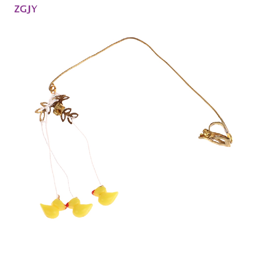 Phụ Kiện Trang Trí Nhà Búp Bê 1: 12 Hình Chú Vịt Nằm Ngủ Dễ Thương Mới