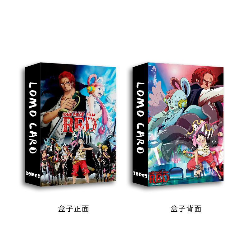 ONE PIECE Photocard Lomo Card Double-sided Color Printing
