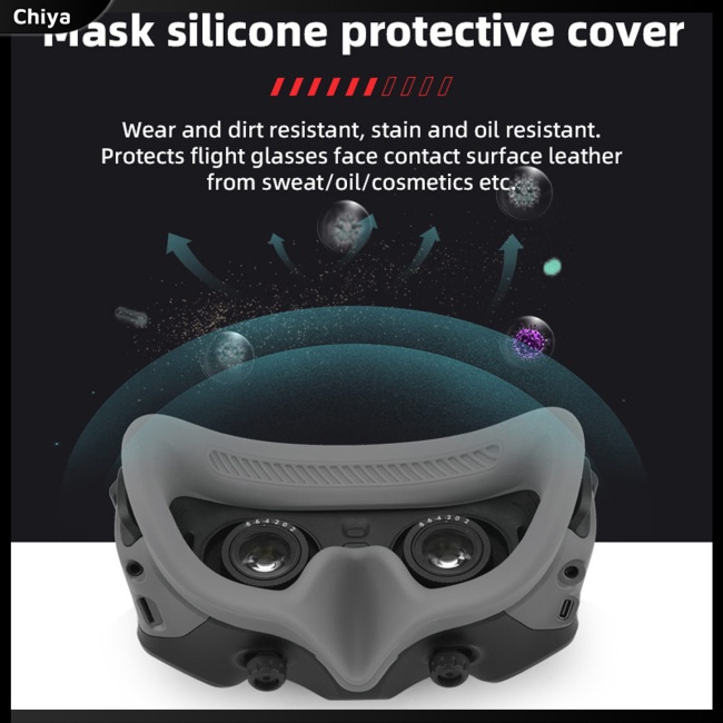 Miếng Đệm Bảo Vệ Mặt Nạ Thay Thế Bằng Silicon Cho Dji Avata Goggles 2