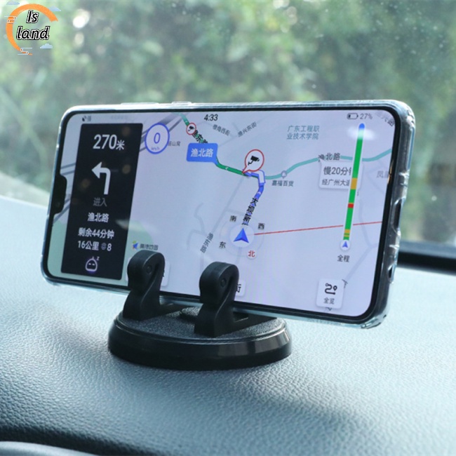 [IS] Giá Đỡ Điện Thoại Di Động Hình Thiên Nga Xoay 360 Độ Có Hai Ngăn Định Vị Và Khe Cắm Điện Thoại