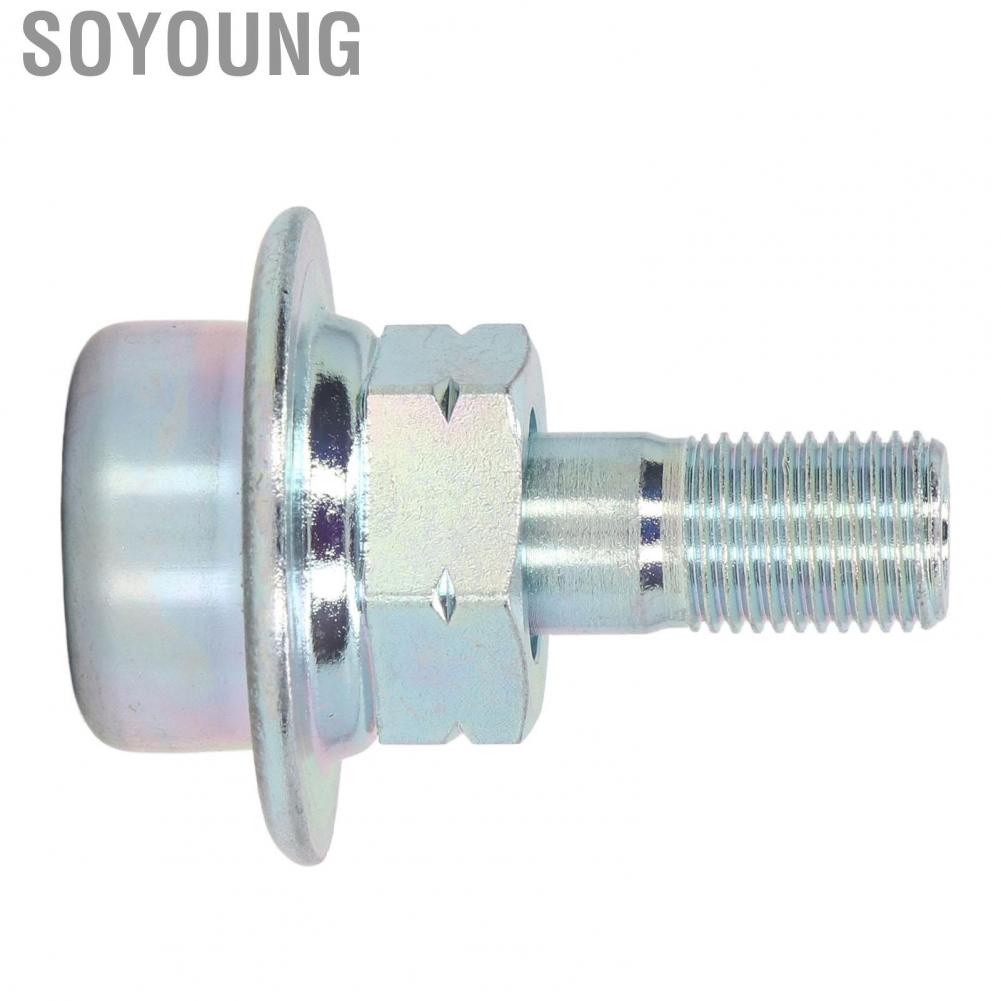 Soyoung Fuel Injection Pulsation Damper  Precise F201-20-180 Aluminum Alloy Safe Portable Professional for Vehicle