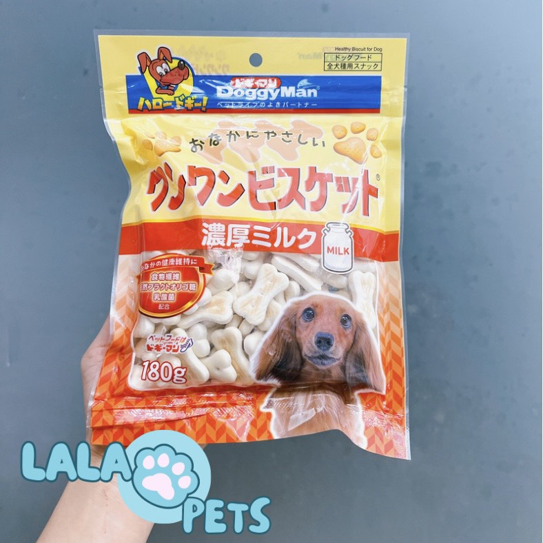 Bánh quy sữa DoggyMan cho chó 180g