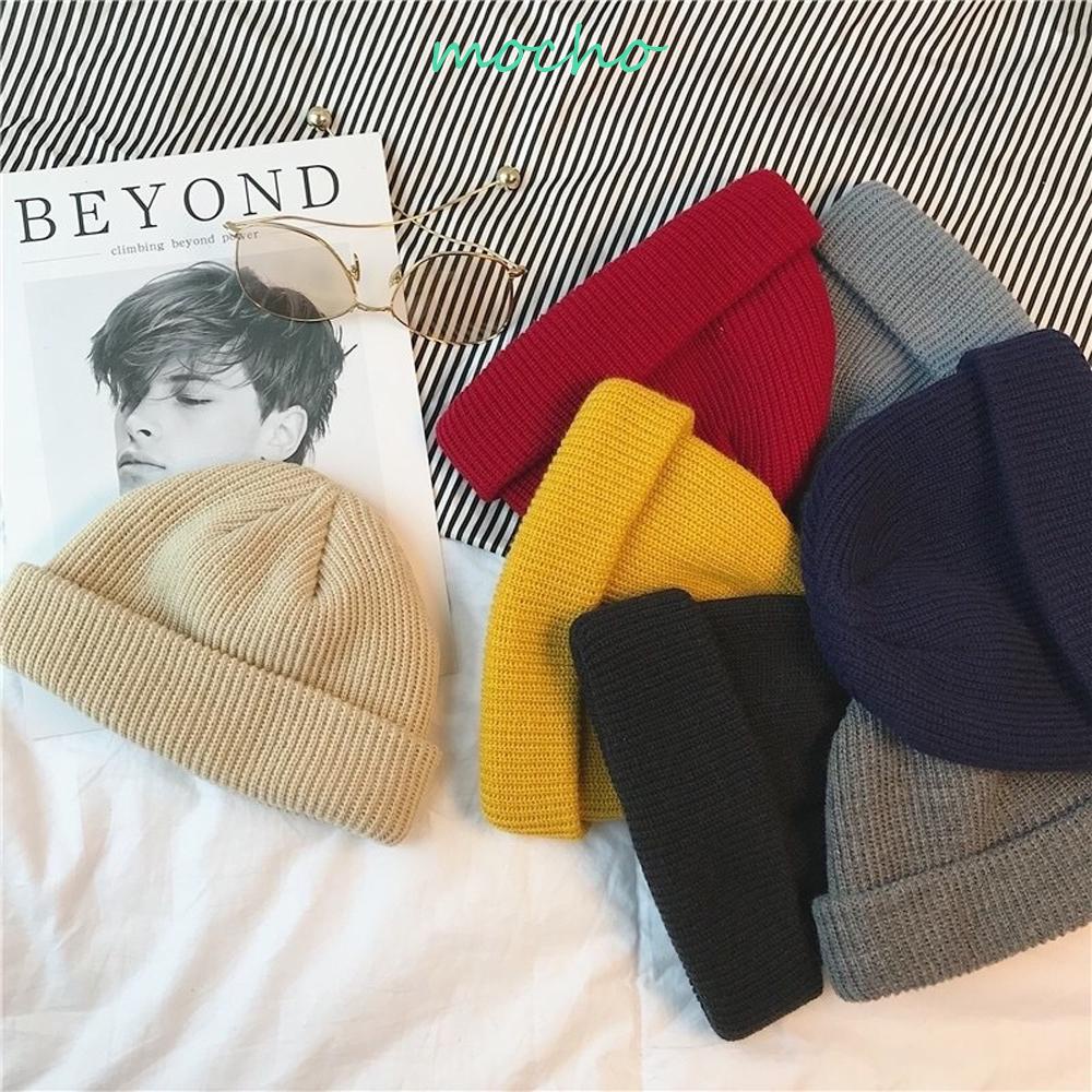 Nón Dệt Kim Màu Sắc Đơn Giản Thời Trang Thu Đông Hàn Quốc Cho Nữ