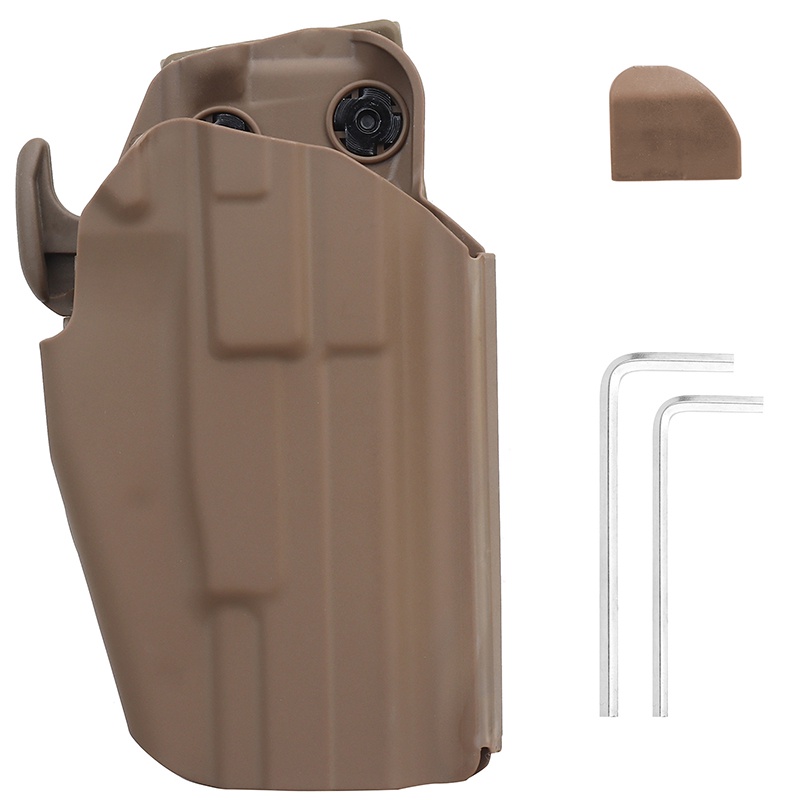 Bao Da Điện Thoại Chiến Thuật 579 Có Khóa Cho G17 / 22 / 37 HK45 M & P45 GB-35