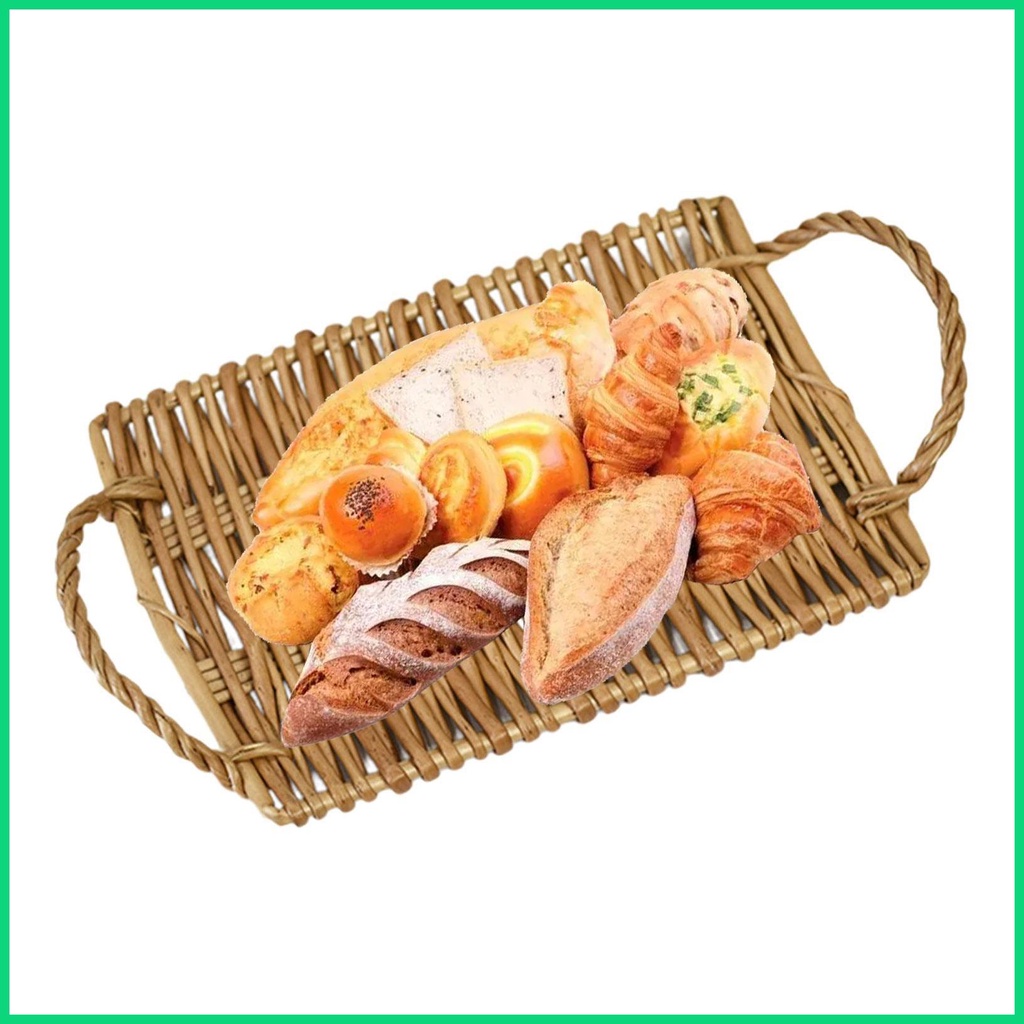 Khay Phục Vụ Cà Phê / Bánh Mì / Trái Cây Bằng Vải Dệt Tay Tự Nhiên