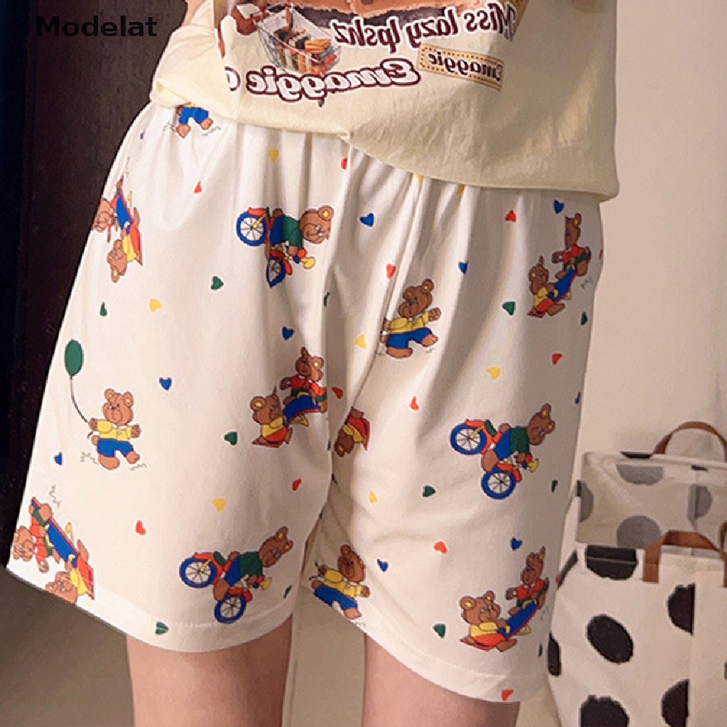 Mfc Quần Short Ngủ In Họa Tiết Hoạt Hình Dễ Thương Phong Cách Harajuku Y2k