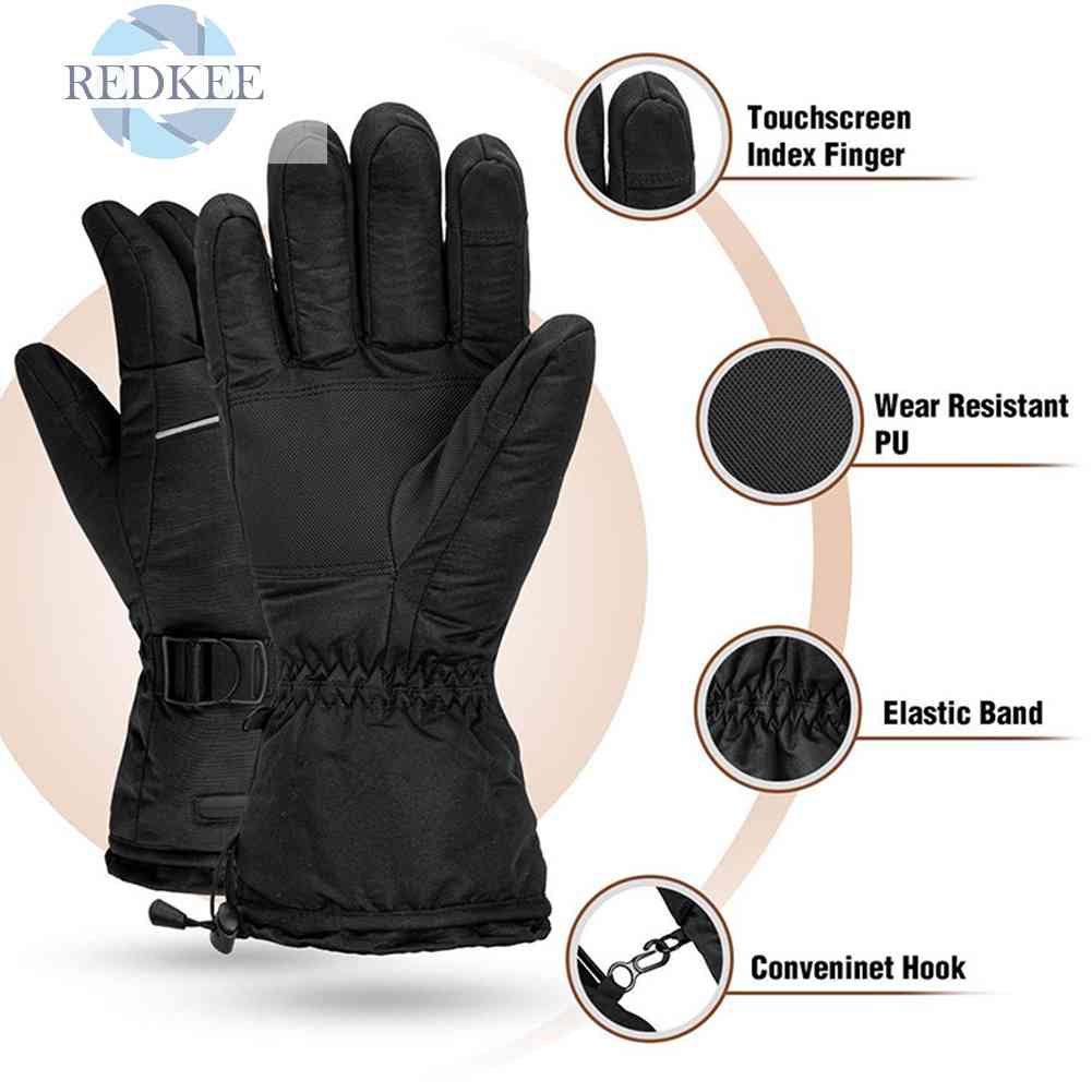 Găng Tay Phủ Toàn Bộ Ngón Tay Dùng Trượt Tuyết &amp; Đạp Xe &amp; Trượt Tuyế