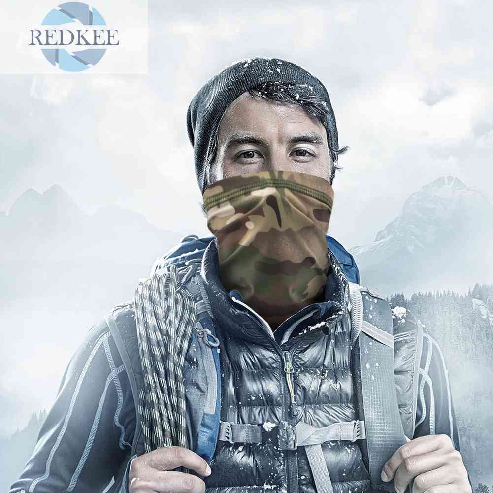 Khẩu Trang Che Phủ Cổ Họa Tiết Rằn Ri Dùng Khi Đạp Xe Ngoài Trời