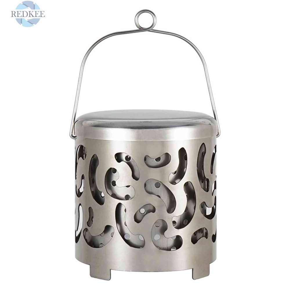 Vỏ Bọc Lò Sưởi Mini Bằng Thép Không Gỉ Tiện Dụng