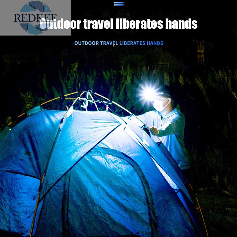 Đèn Pin Đeo Trán Bóng LED Cảnh Báo An Toàn