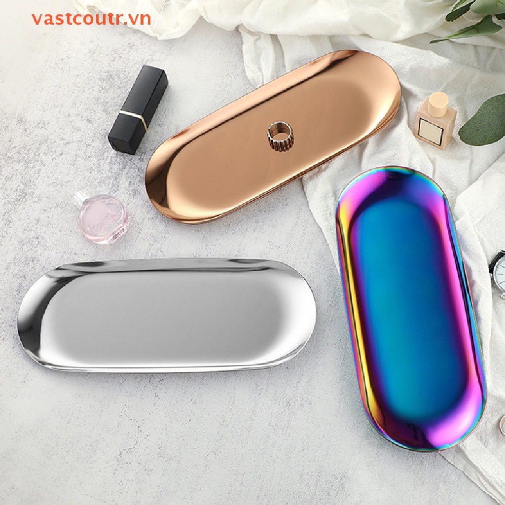 Đĩa Đựng Thức Ăn Bằng Thép Không Gỉ Tiện Dụng