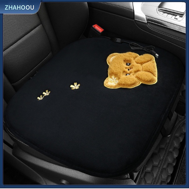 ☃Nhà Cửa☃ Đệm Sưởi Ấm Hình Vuông Họa Tiết Hoạt Hình Sạc Cổng Usb