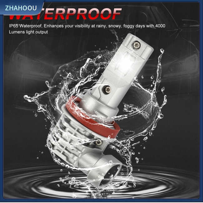 ☃Nhà Cửa☃ 2 Đèn Pha Chống Sương Mù H11 H9 H8 6000k Ánh Sáng Trắng Cho Xe Hơi