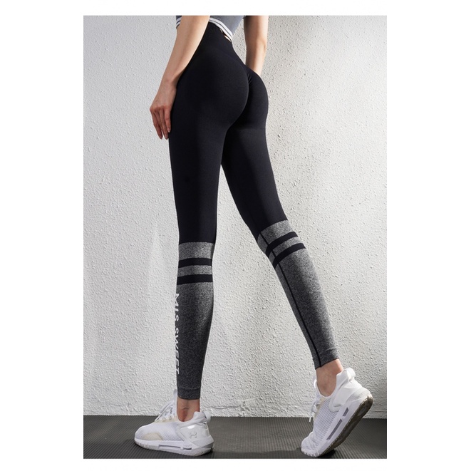 Quần tập dài nâng mông cao cấp Gym nữ cạp lưng cao, co giãn 4 chiều, thoáng mát, dùng quần tập Yoga