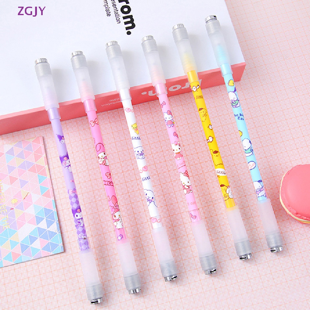 Bút Bi Mực Gel Ngòi 0.5mm Có Đèn Led ZGJY Dễ Thương Mới