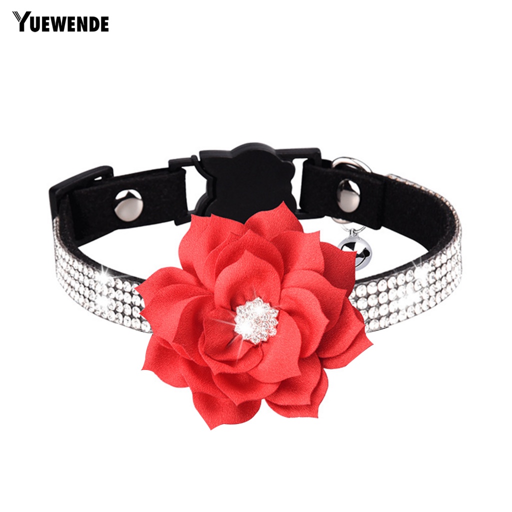 Vòng Cổ Mini Có Chuông Độ Co Giãn Cao Thời Trang Cho Thú Cưng