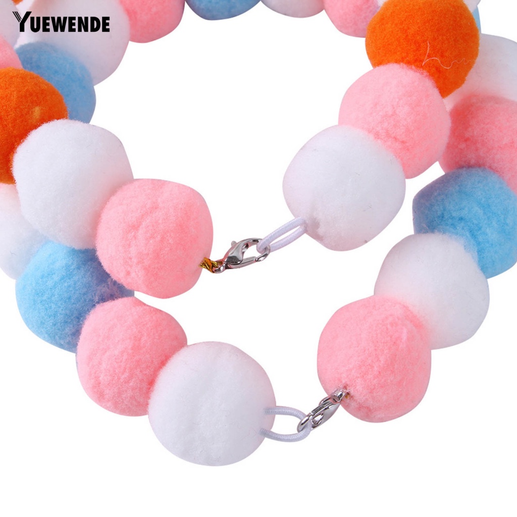 Vòng Cổ Gắn Bóng Lông Có Thể Điều Chỉnh Cho Thú Cưng