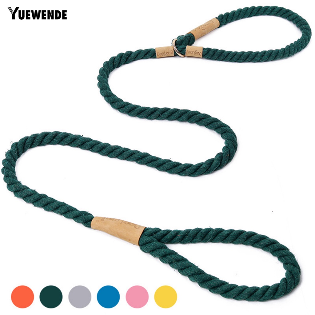 Dây Dắt Thú Cưng Đi Dạo Bằng Cotton Chống Cắn Bền Bỉ