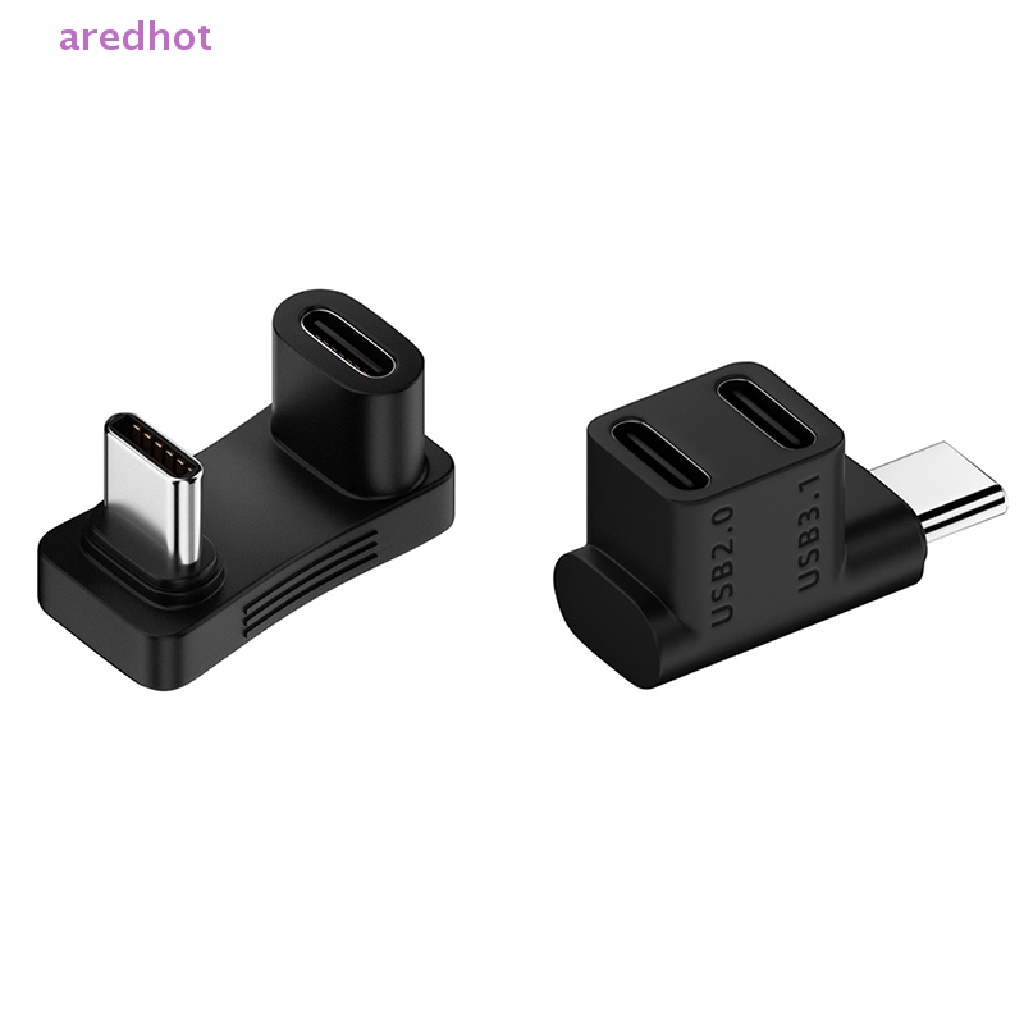 Bộ ChuyểN ĐổI 10Gbps 2 Trong 1 USB C 90 Độ, PD 100W Nhanh Chóng Mới