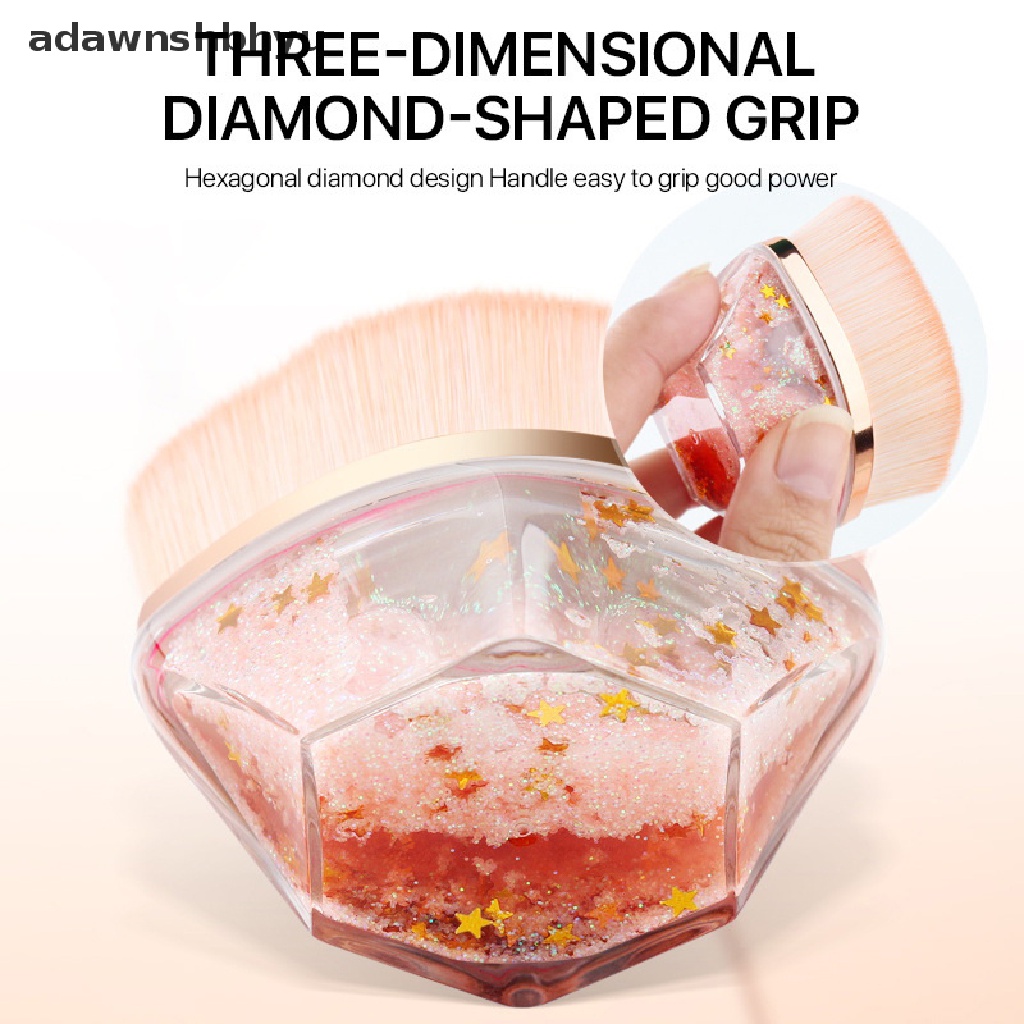 1 Cọ Trang Điểm adawnshbhyu Tay Cầm Phép Thuật Không Để Lại Dấu Vết