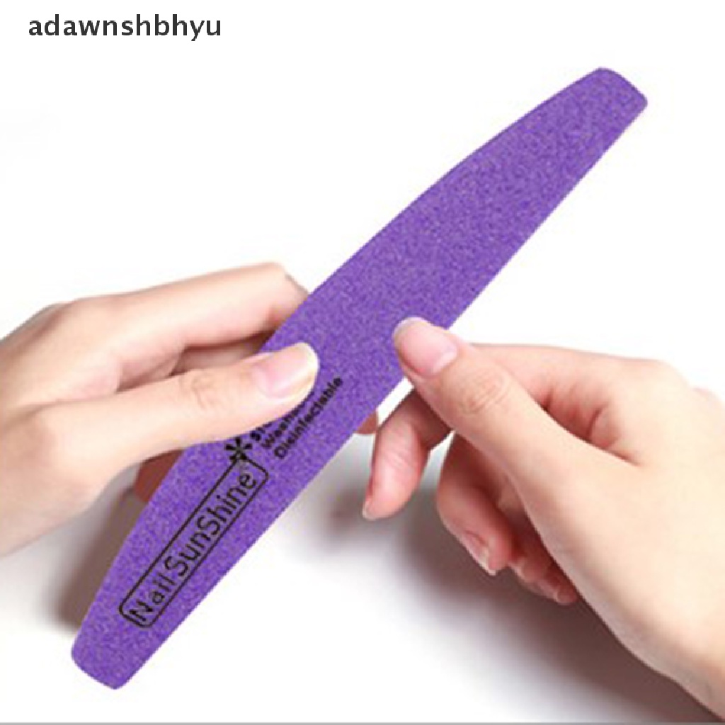 Set 10 Miếng Xốp Nhám Đánh Bóng Móng Tay 100 / 180