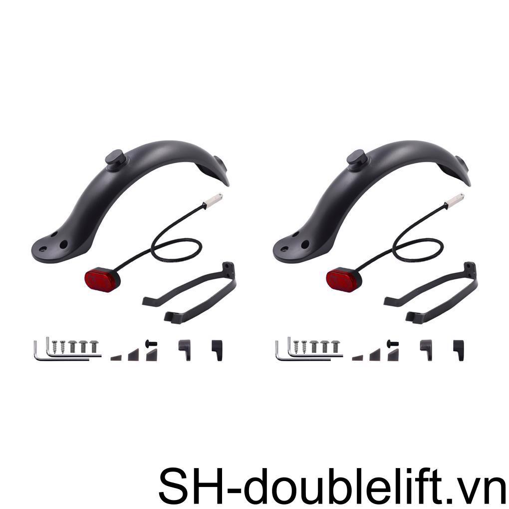 Bộ 1 / 2 Nắp Đậy Chắn Bùn Bằng Cao Su Silicone Chống Nước Thay Thế Cho Xe Đạp Điện M365