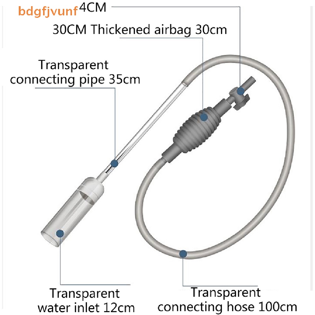 Máy Hút Chân Không Thay Nước BDGF Cho Bể Cá