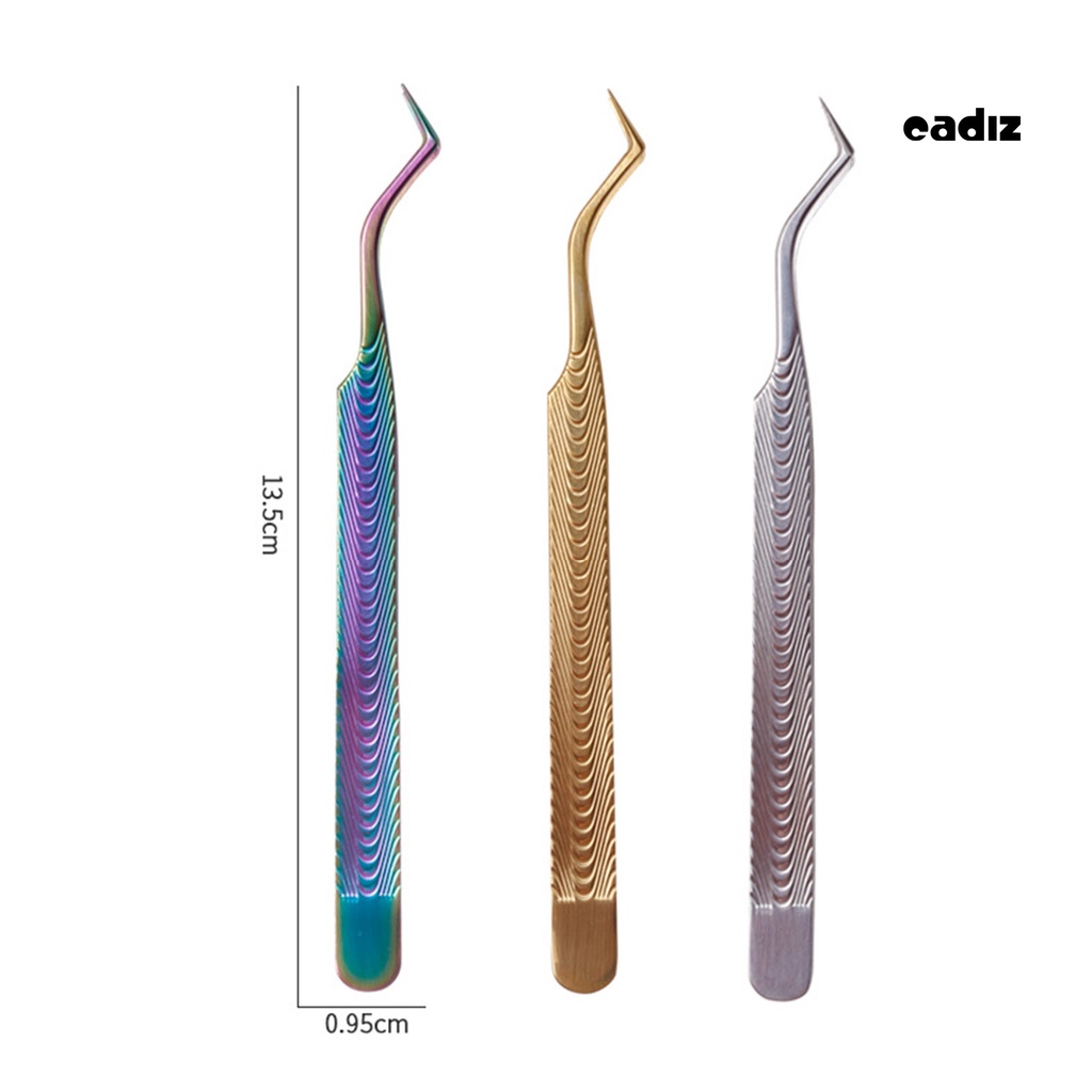 Nhíp Gắp Lông Mi Giả Bằng Thép Không Gỉ Chống Tĩnh Điện Độ Chính Xác Cao