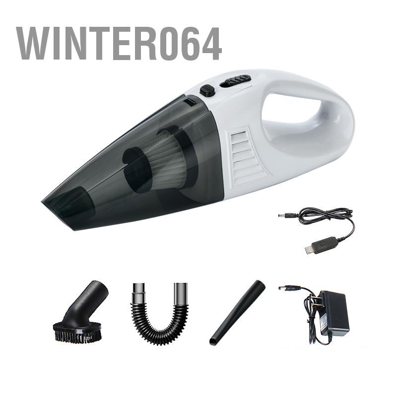 Winter064 Máy Hút Bụi Ô Tô Công Thái Sử Dụng Khô Ướt Di Động Cầm Tay Không Dây Cho Hộ Gia Đình