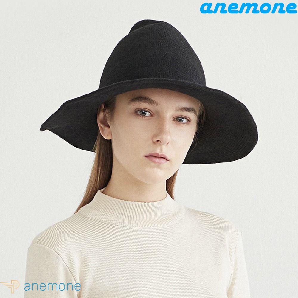 Mũ Xô Bằng Len Màu Trơn Phong Cách Hàn Quốc Thời Trang Mùa Đông Dành Cho Nữ