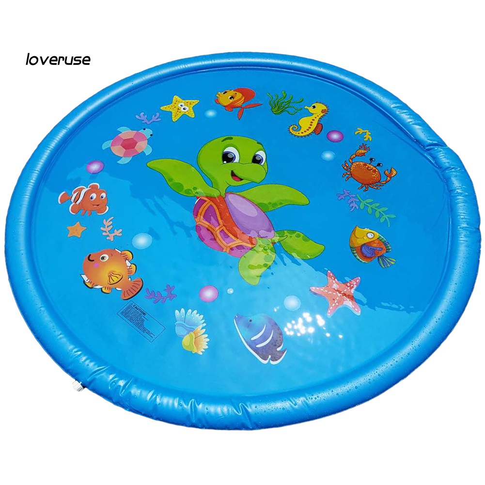 Đệm Nước Bơm Hơi Hình Rùa Biển Cho Bé Chơi Mùa Hè