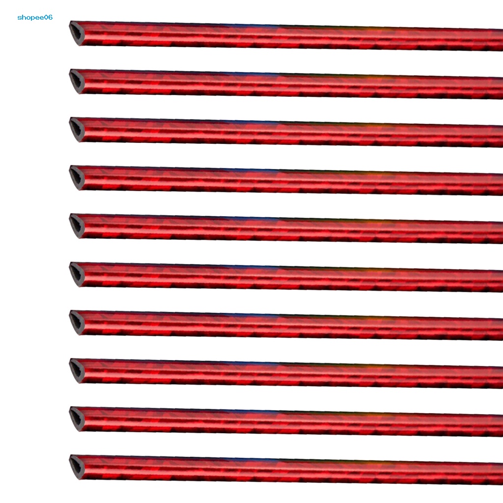 Bộ 10 Miếng Dán Lỗ Thông Gió Mạ Điện Chống Biến Dạng Cho Xe Hơi