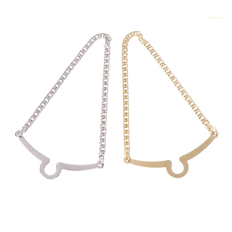 Ghim Cài Áo Hình Nơ Bằng Hợp Kim Màu Vàng / Bạc Phong Cách Cổ Điển Thời Trang