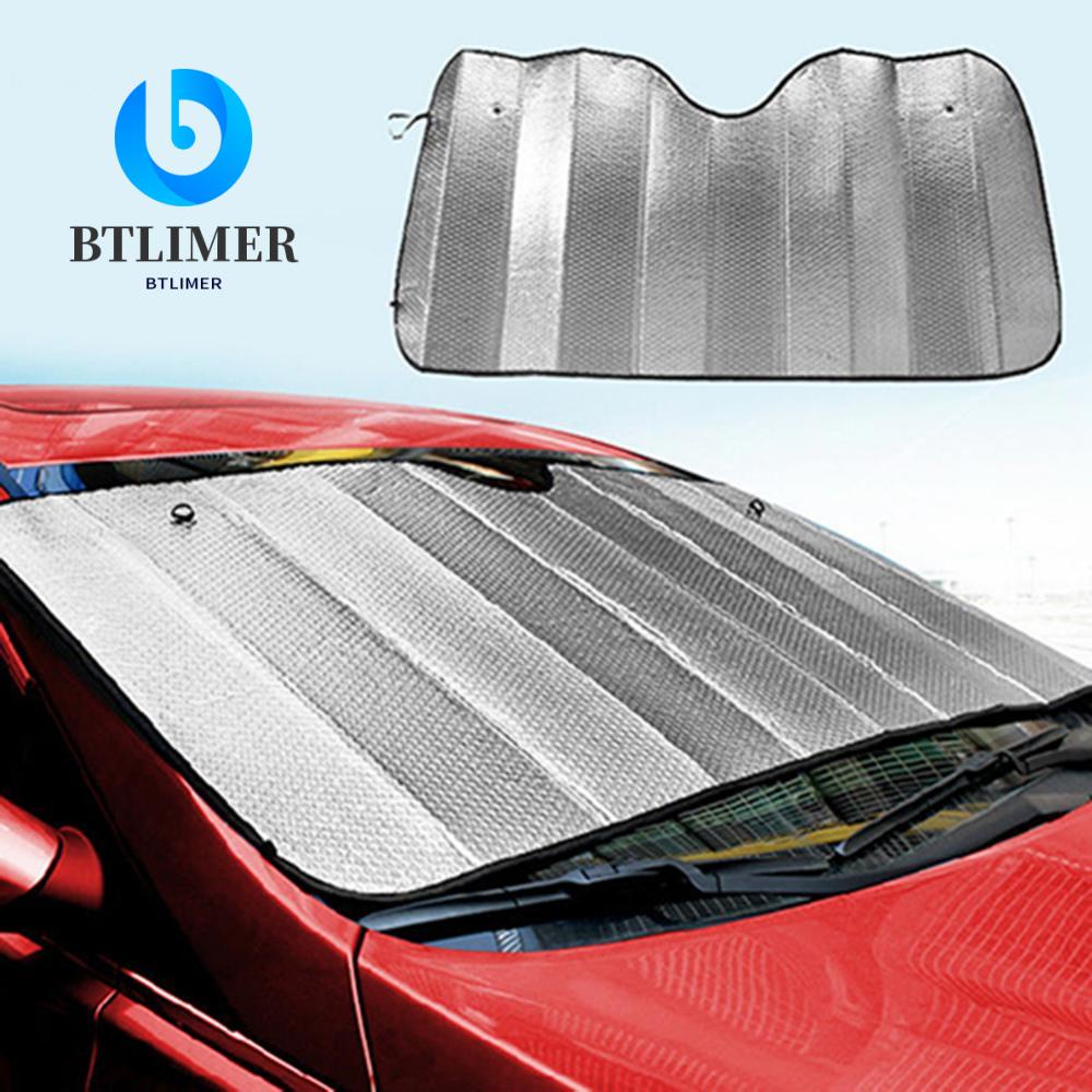BTLIMER Tấm Phim Nhôm Phản Quang Che Nắng Và Tia UV Cách Nhiệt Cho Xe Hơi