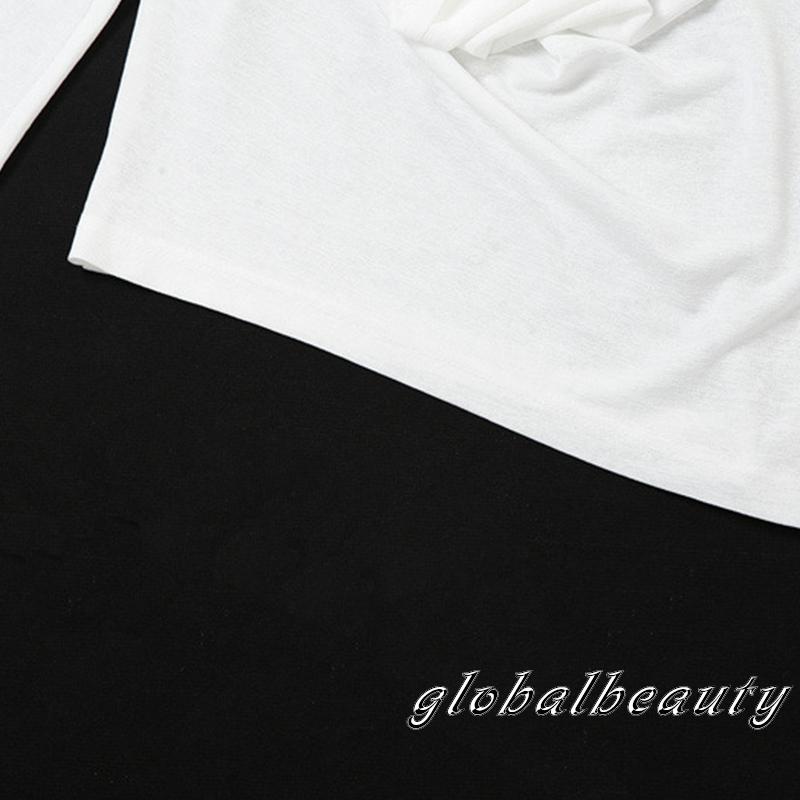 Áo Croptop Mỏng Tay Dài Màu Trơn Có Nón Phía Trước Phong Cách Đường Phố Cho Nữ