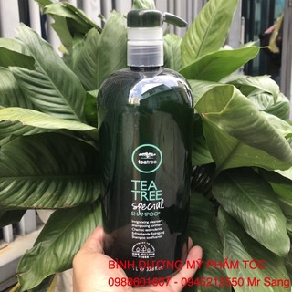 Dầu gội hạn chế gàu, kháng khuẩn Tea Tree Special Shampoo Paul Mitchell 1000ML _{NEW}_