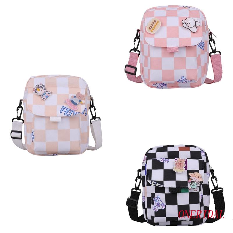 Túi Đeo Chéo Vai Có Khóa Kéo Siêu Nhẹ Thời Trang Sành Điệu Cho Nữ