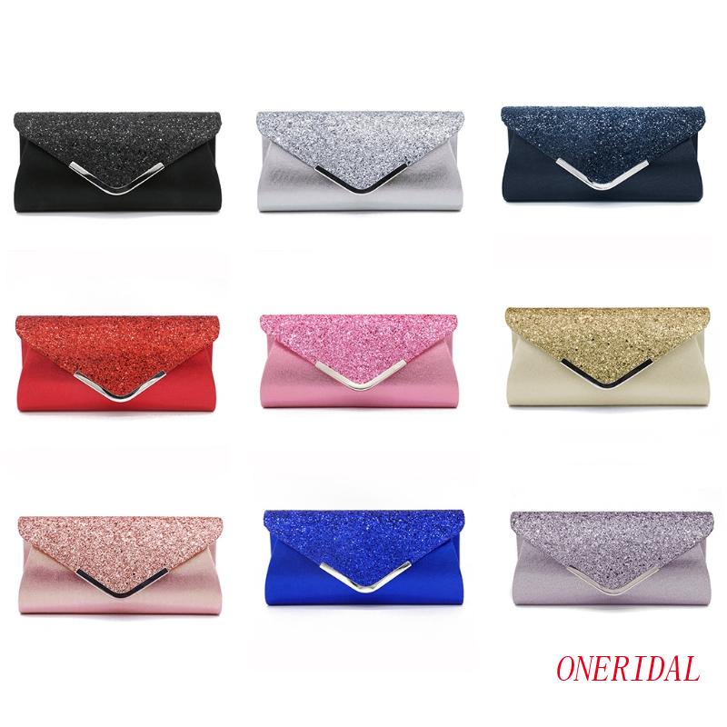 Túi Xách Da Pu 25cm Đính Kim Sa Phong Cách Âu Mỹ Cho Nữ