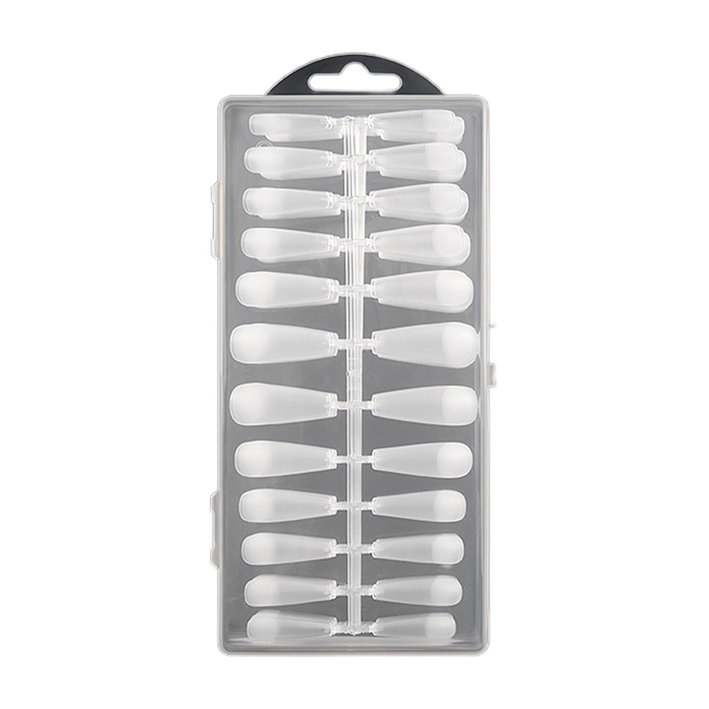 Hộp 240 Móng Tay Giả Trong Suốt Chắc Chắn Có Thể Tháo Rời