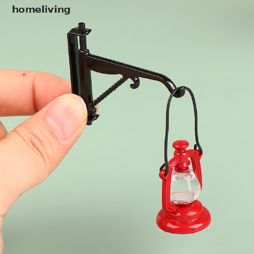 1 Bộ Đèn Dầu Trang Trí Nhà Búp Bê Tỉ Lệ 1: 12