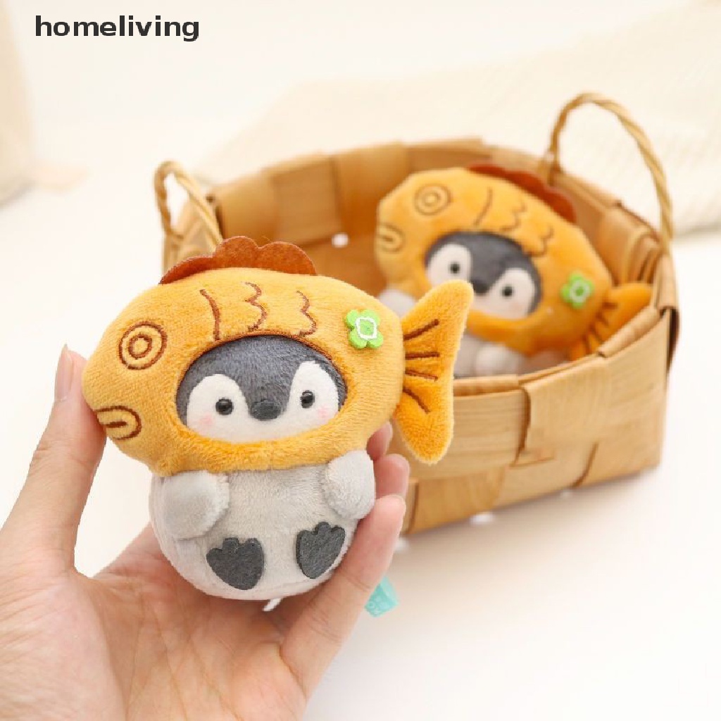 Thú Nhồi Bông Hình Chim Cánh Cụt / Mèo May Mắn Dễ Thương Dùng Làm Quà Tặng Sinh Nhật