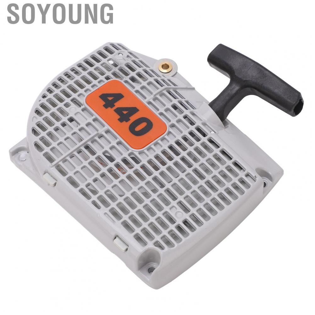 Soyoung 1128 080 2100  Pull Recoil Starter Impact Resistant Direct Fit for Stihl MS440 MS460
