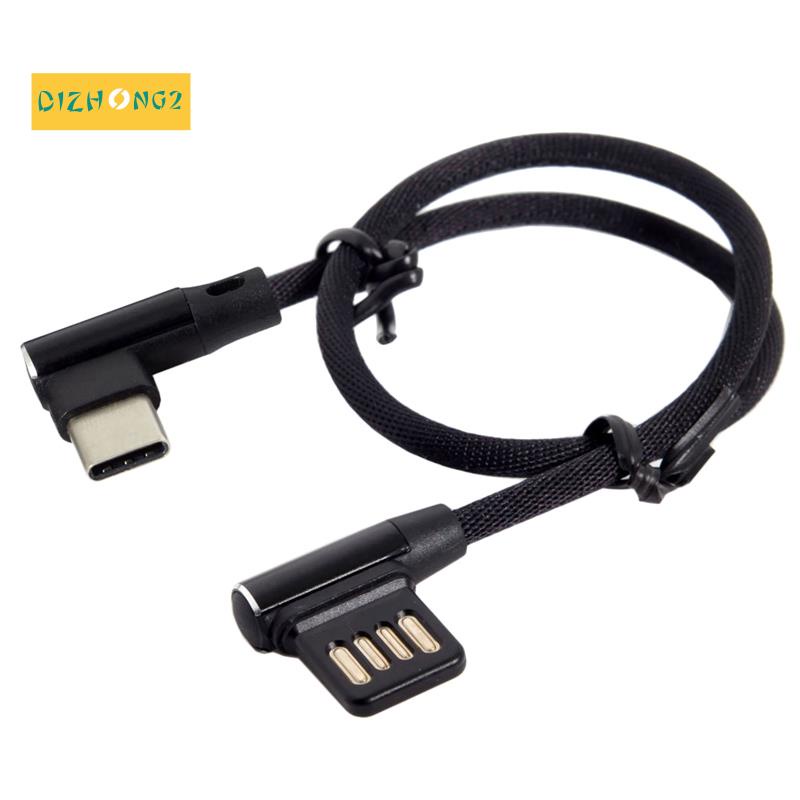 Cáp Dữ Liệu Usb-C 3.1 Type-C Góc Trái Phải 90 Độ Usb 2.0 Có Tay Áo Dài 15Cm Cho Máy Tính Bảng Và Điện Thoại