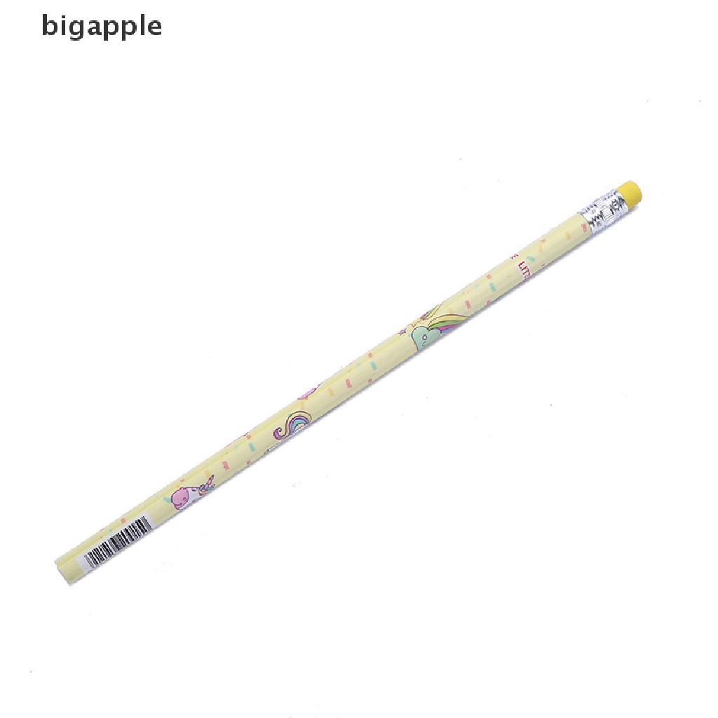 Set 4 Bút Chì Gỗ HB Hình Kỳ Lân Sáng Tạo Cho Học Sinh