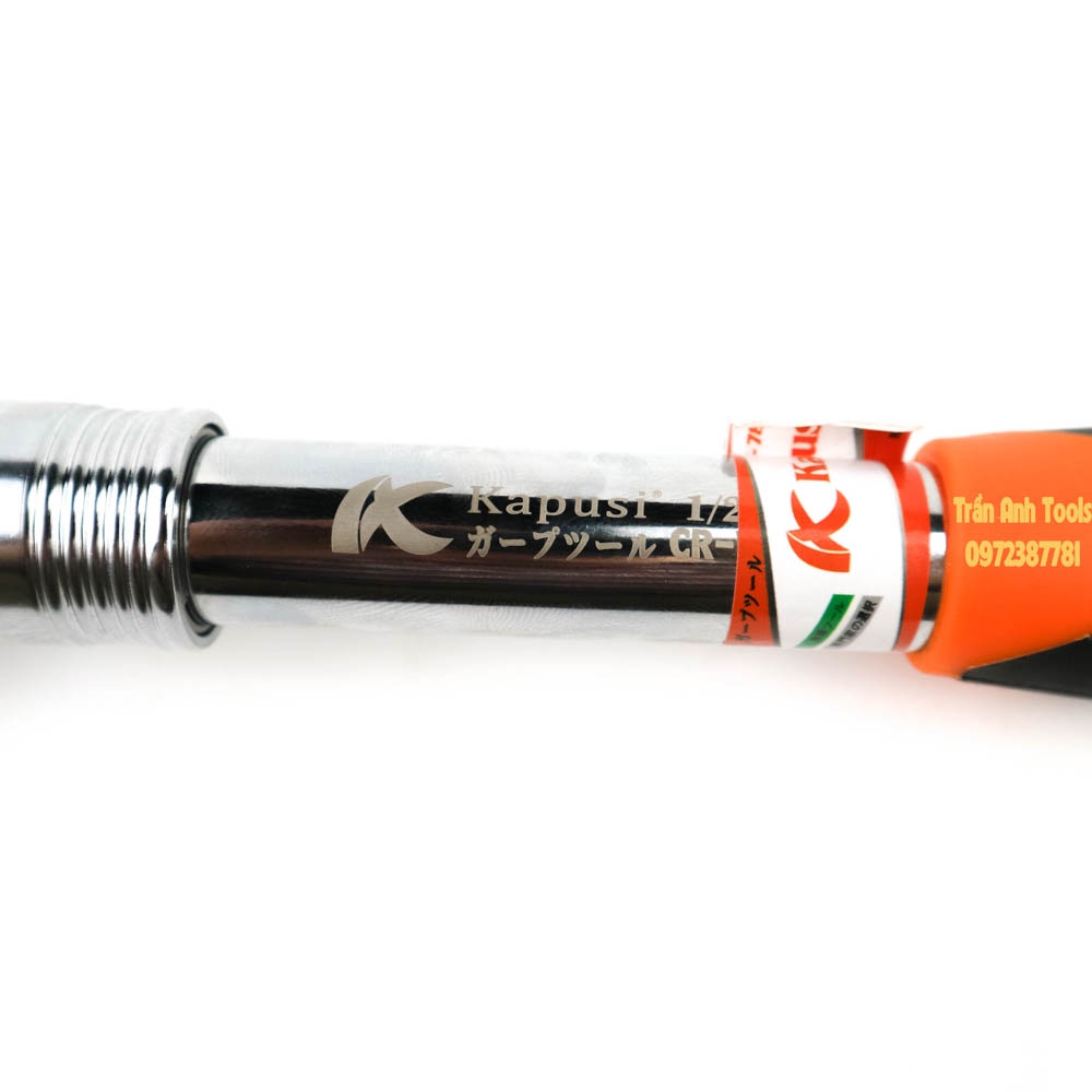 Cần siết tự động 1/2 có thể điều chỉnh độ dài tối đo 45cm Kapusi Japan, tay lắc tự động cao cấp chất lượng nhật bản