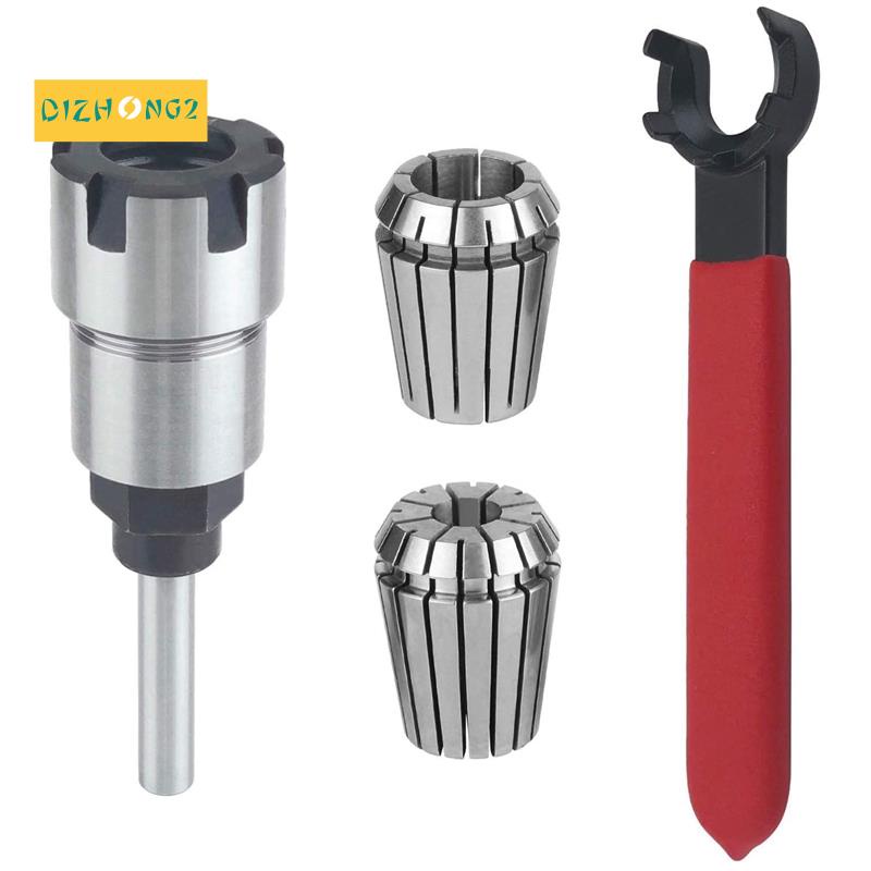Đầu Kẹp Định Tuyến Bit Mở Rộng Chuyển Đổi 1 / 2,1 / 4-Inch Bit Với ER20