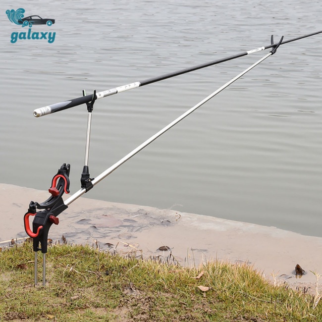 Galaxy Giá Đỡ Cần Câu Cá 2 Ngăn Xoay 360 Độ Tiện Dụng