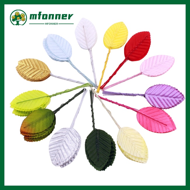 Set 10 Nhánh Lá Giả Dùng Trang Trí Nhà Cửa / Làm Đạo Cụ Chụp Ảnh